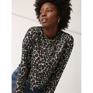 New Electric & Rose Lane Tee Electric Leopard Long Sleeve Shirt
